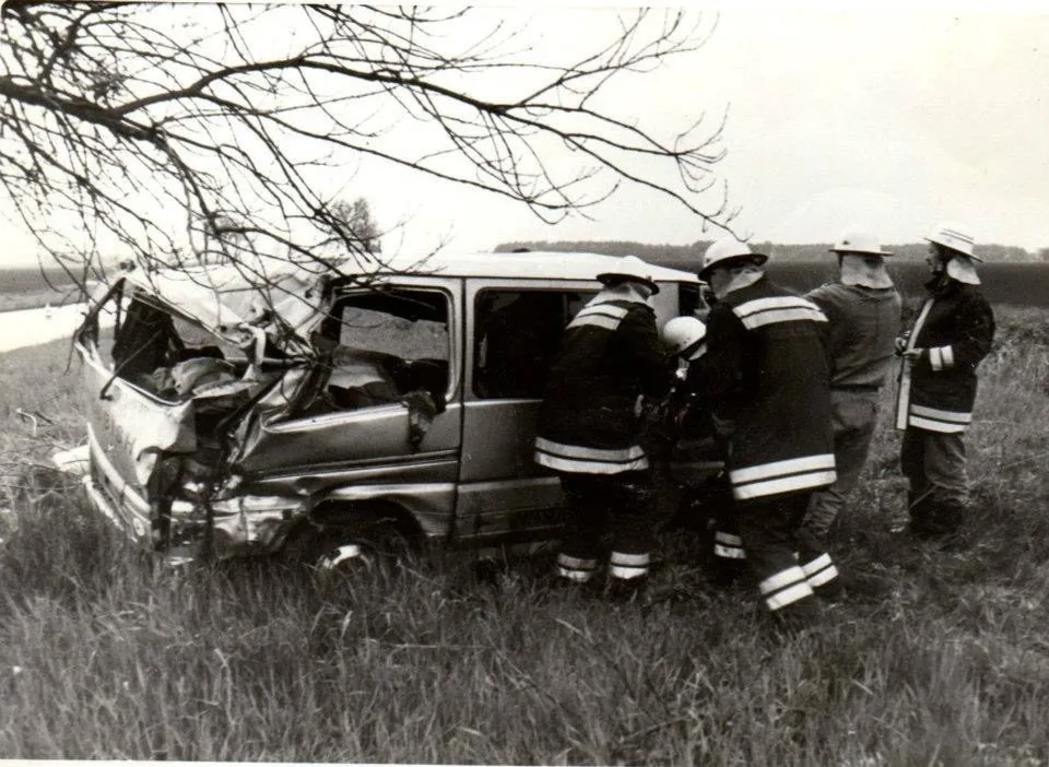 Andreas Onea als Kind nach dem Unfall